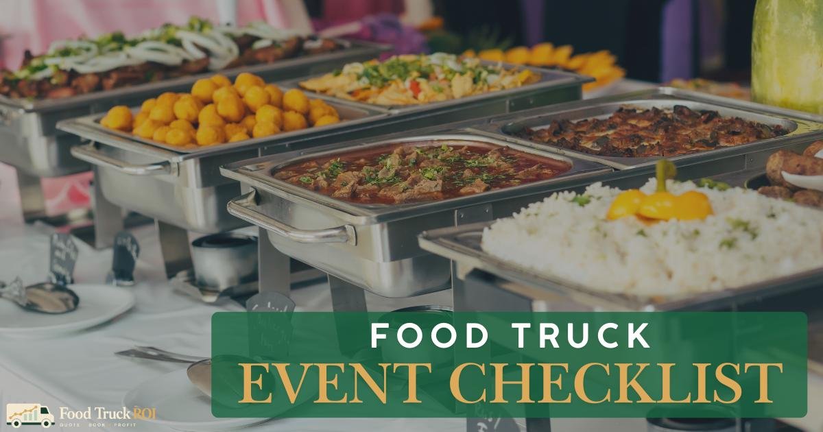 Food Truck Event Checklist for Operators | Food Truck ROI